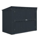 KOVINSKA VRTNA HIŠKA GLOBEL EASY ZA 2-3 SMETNJAKE Š171 X G96 X V131.5 CM