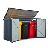 KOVINSKA VRTNA HIŠKA GLOBEL EASY ZA 3-4 SMETNJAKE Š233 X G96 X V131.6 CM