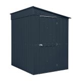 KOVINSKA VRTNA HIŠKA GLOBEL LEANTO 56 ANTRACIT Š145 X G172 X V204 CM