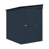 KOVINSKA VRTNA HIŠKA GLOBEL LEANTO 56 ANTRACIT Š145 X G172 X V204 CM