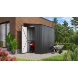 KOVINSKA VRTNA HIŠKA GLOBEL LEANTO 56 ANTRACIT Š145 X G172 X V204 CM