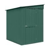KOVINSKA VRTNA HIŠKA GLOBEL LEANTO 56 ZELENA Š145 X G172 X V204 CM