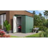 KOVINSKA VRTNA HIŠKA GLOBEL LEANTO 56 ZELENA Š145 X G172 X V204 CM