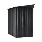 KOVINSKA VRTNA HIŠKA GLOBEL SKILLION 64 ANTRACIT Š172 X G113 X V199 CM