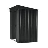 KOVINSKA VRTNA HIŠKA GLOBEL SKILLION 64 ANTRACIT Š172 X G113 X V199 CM