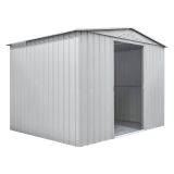 KOVINSKA VRTNA HIŠKA GLOBEL TOWER 108 SREBRNA Š296 X G238 X V203 CM