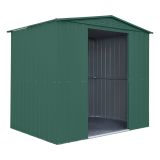 KOVINSKA VRTNA HIŠKA GLOBEL TOWER 86 ZELENA Š234 X G175 X V220 CM