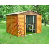 KOVINSKA VRTNA HIŠKA PERGART FRANKFURT II 65 VIDEZ LES S181 X G137 X V203 CM