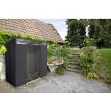 KOVINSKA VRTNA HIŠKA PERGART LUEBECK 86 ANTRACIT Š238 X G194 X V203