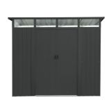 KOVINSKA VRTNA HIŠKA PERGART LUEBECK 86 ANTRACIT Š238 X G194 X V203