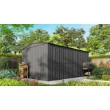 KOVINSKA VRTNA HIŠKA VITAVIA DELAVNA 1510, ANTRACIT 454X308X225