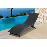 KOVINSKI LEŽALNIK MQ KATIE, TEMNO SIV