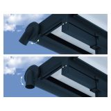 NADSTREŠEK ZA TERASO PALRAM SIERRA, TRANSPARENT SIVA 3X3,05M