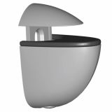 KOVINSKI NOSILEC POLICE WALTECO CLIP MINI, 4-20 MM SIV PAR=2 KOS