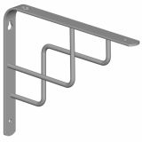 KOVINSKI NOSILEC POLICE WALTECO ROXY 230X180, 30 KG SIV