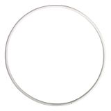 OBROČ KOVINSKI FI30 CM BEL