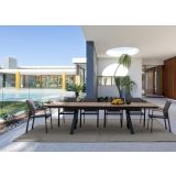 KOVINSKI STOL BIZZOTTO KUBIK CHARCOAL SJ61