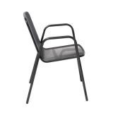 KOVINSKI STOL MFG FREIZEITMÖBEL MEC-FREDO NAKLADALEN, ANTRACIT