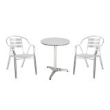 KOVINSKI STOL MQ SHAY Z ROKONASLONI