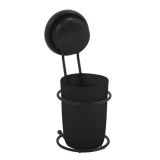 MSV KOZAREC NA VAKUUM 8 X 11.5 X 19.5 CM KROM PP, ČRNA MEGA VENTOUSES