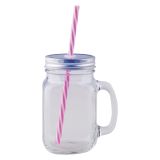 KOZAREC ZA DRUGE PIJAČE I. JOY 450 ML S POKROVOM IN SLAMICO