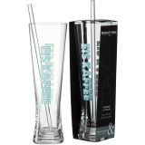 KOZAREC ZA DRUGE PIJAČE RITZENHOFF & BREKER 2 DELNI SET 380 ML ZA LEDENO KAVO TURKIZ