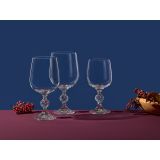 KOZAREC ZA VINO BOHEMIA 190 ML CLAUDIA 6/1