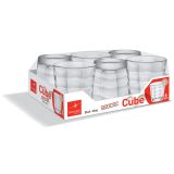 KOZAREC ZA VODO/SOK BORMIOLLI 245 ML CUBE 6/1