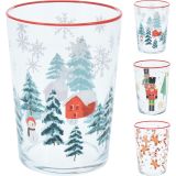 KOZAREC ZA VODO/SOK EH 510 ML BOŽIČNI DEKORJI RAZLIČNI