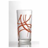 KOZAREC ZA VODO/SOK UNIGLASS CHILE 26 CL 6/1 ORANŽNE ČRTE