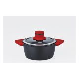 KOZICA ELO 16 CM LAVA S STEKLENIM POKROVOM