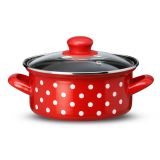 LONEC / KOZICA EMO KOZICA 1 L 14 CM NIZKA BELE PIKE