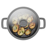 LONEC / KOZICA BERGHOFF KOZICA NIZKA 28CM STEKLEN POKROV LEO STONE