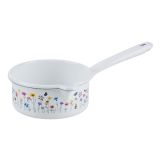 KOZICA RIESS 14 CM 0.75 L FLORA Z IZLIVOM IN DOLGIM ROČEM