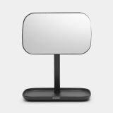 KOZMETIČNO OGLEDALO BRABANTIA RENEW TEMNO SIVO