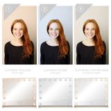 KOZMETIČNO OGLEDALO LIVOO DOS207 HOLLYWOOD MAKE-UP