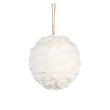 OKRASEK ZA JELKO GLOSSTYLE KROGLA BELA FI 10