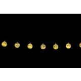 LUČKE MQ KROGLE S SNEŽINKAMI 5.5 CM BELE BARVE