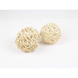 UMETNO CVETJE KROGLICE RATAN BARVANE 10 CM