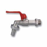 KROGLIČNA PIPA Z IZLIVOM KOVINA KP 502 15 MM VRTNA DOLGA ROČ. S PRIKLJ. ZA CEV