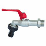 KROGLIČNA PIPA Z IZLIVOM KOVINA KP 503GARDENA 20 MM VRT. DOL.ROČ. S PRIKLJ. ZA CEV