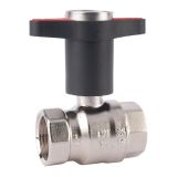 KROGLIČNI VENTIL KOVINA KV 2144TR 25.4 MM (1) S TERMOMETROM