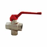 KROGLIČNI VENTIL KOVINA KV 412 12.7 MM (1/2 -) TRIPOTNI