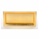 NAMIZNA DEKORACIJA GLOSSTYLE KROŽNIK 41X19 CM ZLATI DEKORATIVNI UMETNA MASA