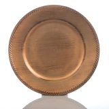 DEKORACIJA GLOSSTYLE KROŽNIK ANTIK FI 33 CM RJ AVI IZ UMETNE MASE