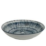 GLOBOKI KROŽNIK DECORIS GLOBOKI, PORCELAN Z VZORCEM, SIJAJ