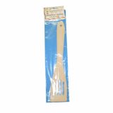 KUHINJSKI PRIPOMOČEK KGZ ŠPATULA Z ZAREZO LESENA