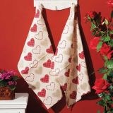 KUHINJSKA KRPA STAR 2/1 SRCE 40X60 CM