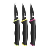 KUHINJSKI NOŽ DOMOTTI 9 CM ZA LUPLJENJE NERO