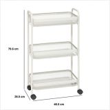 KUHINJSKO POLIČNO STOJALO FIVE KUHINJSKI VOZIČEK MAYAJ BEŽ